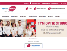 Tablet Screenshot of optiksvarc.cz